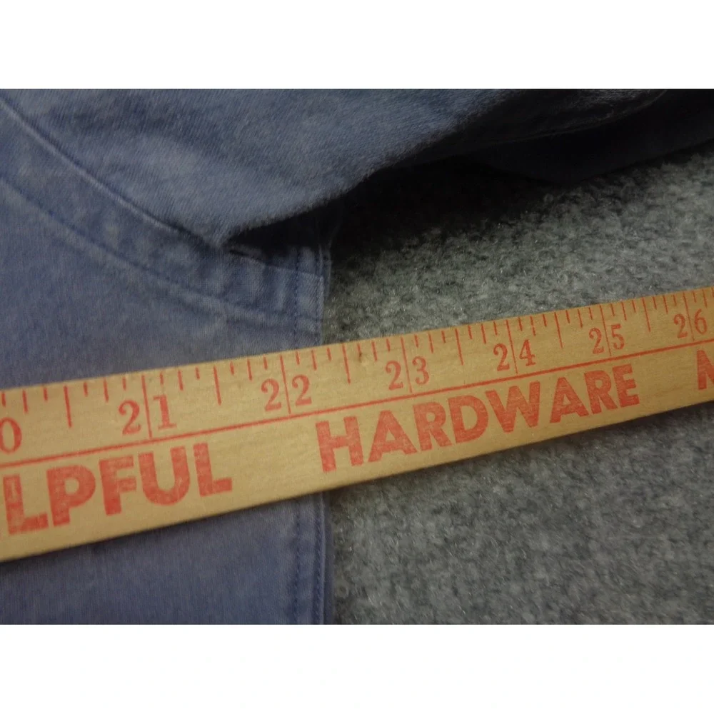 Vintage Banana Republic Shirt Mens Large Blue Chambray Workwear Hong Kong 90s